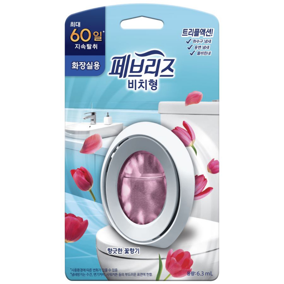 페브리즈 화장실용 방향제 (꽃향기) 1입 (1입)