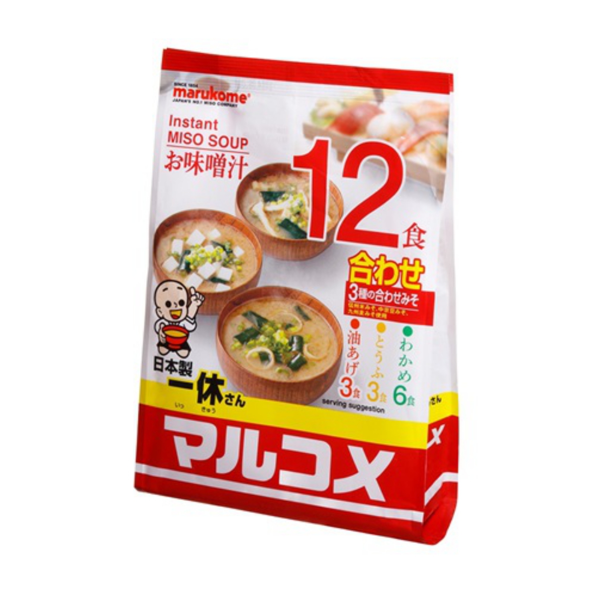 마루코메 잇큐상 즉석미소 12식 (216G)