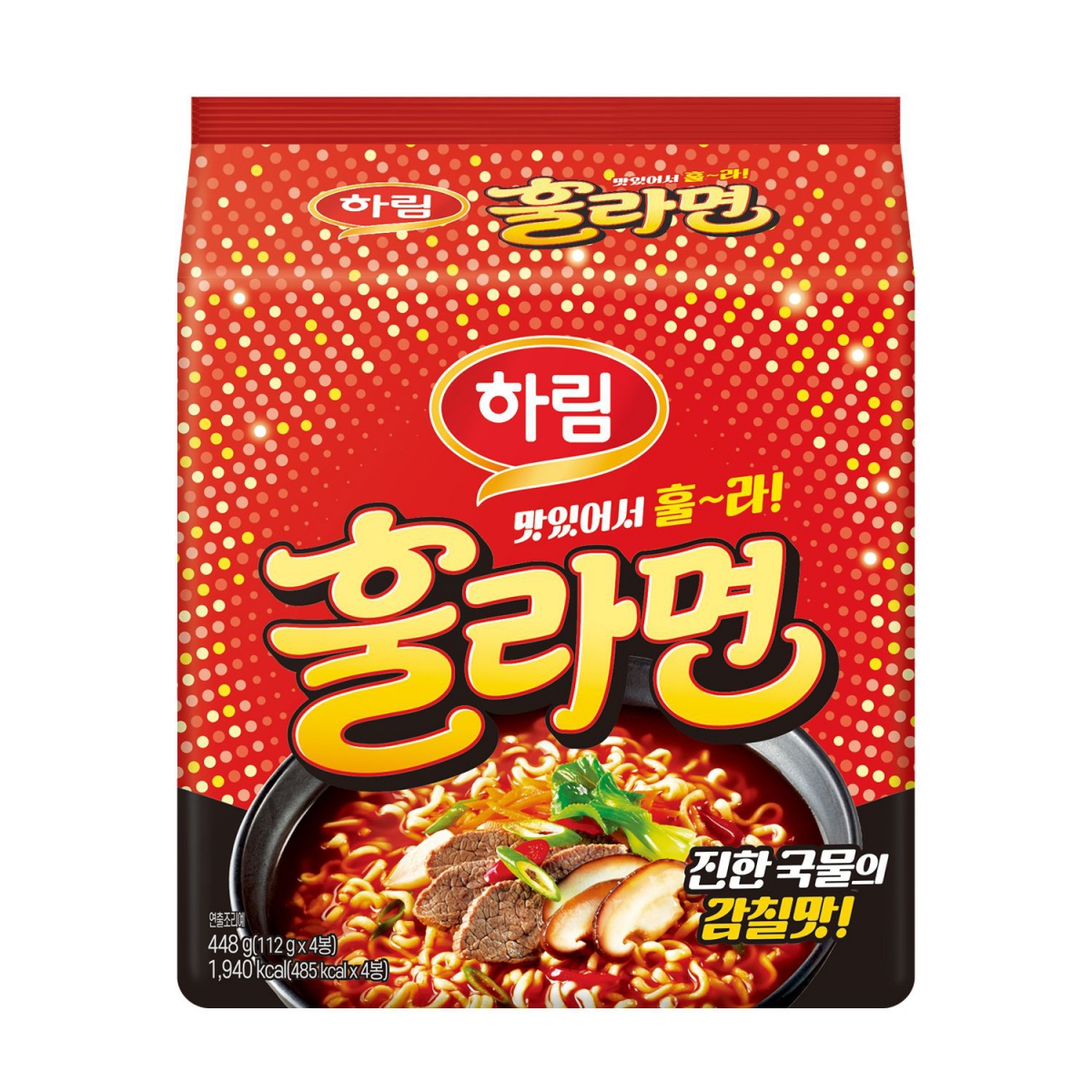 하림 훌라면 (112G*4)