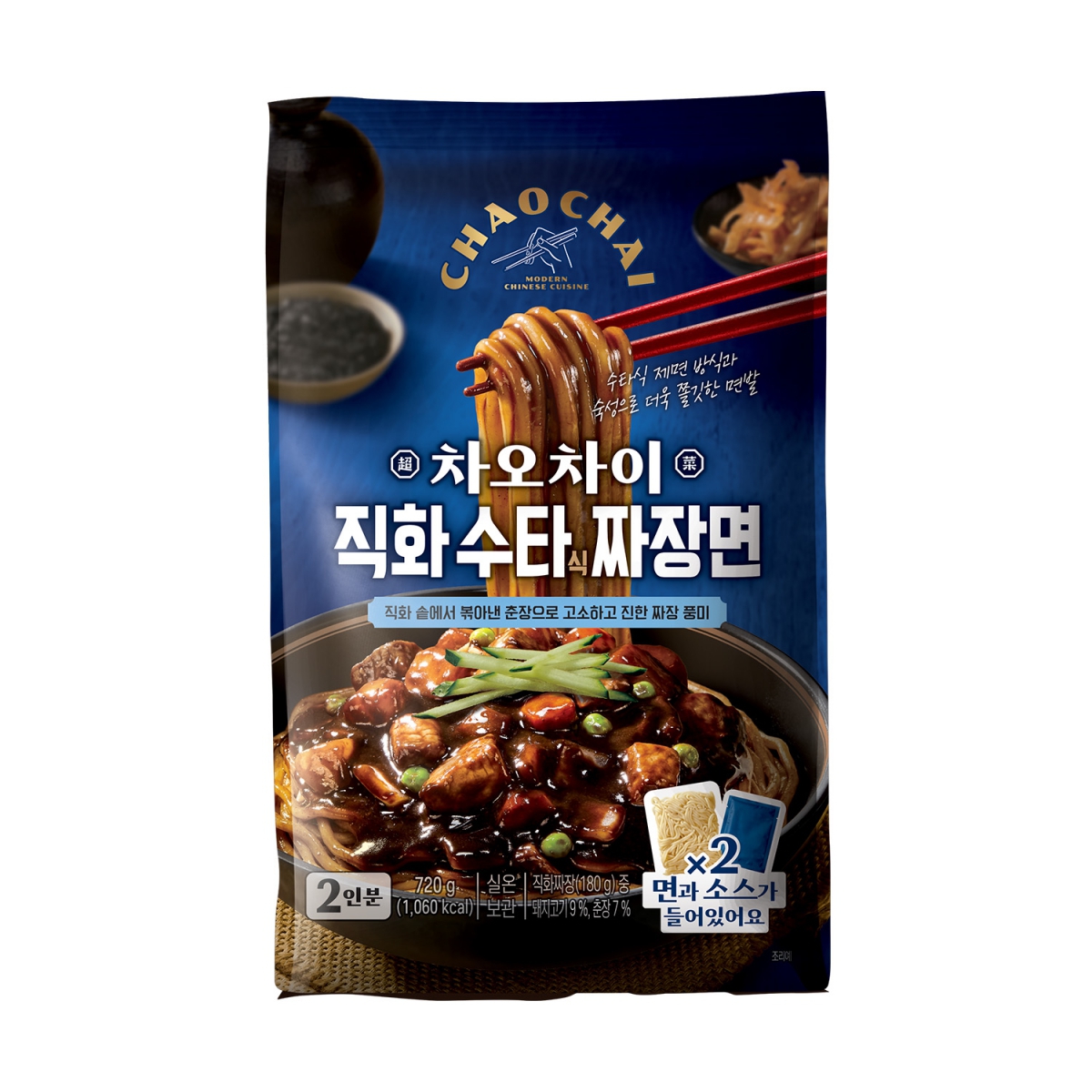 차오차이 직화 수타식 짜장면 (720G)