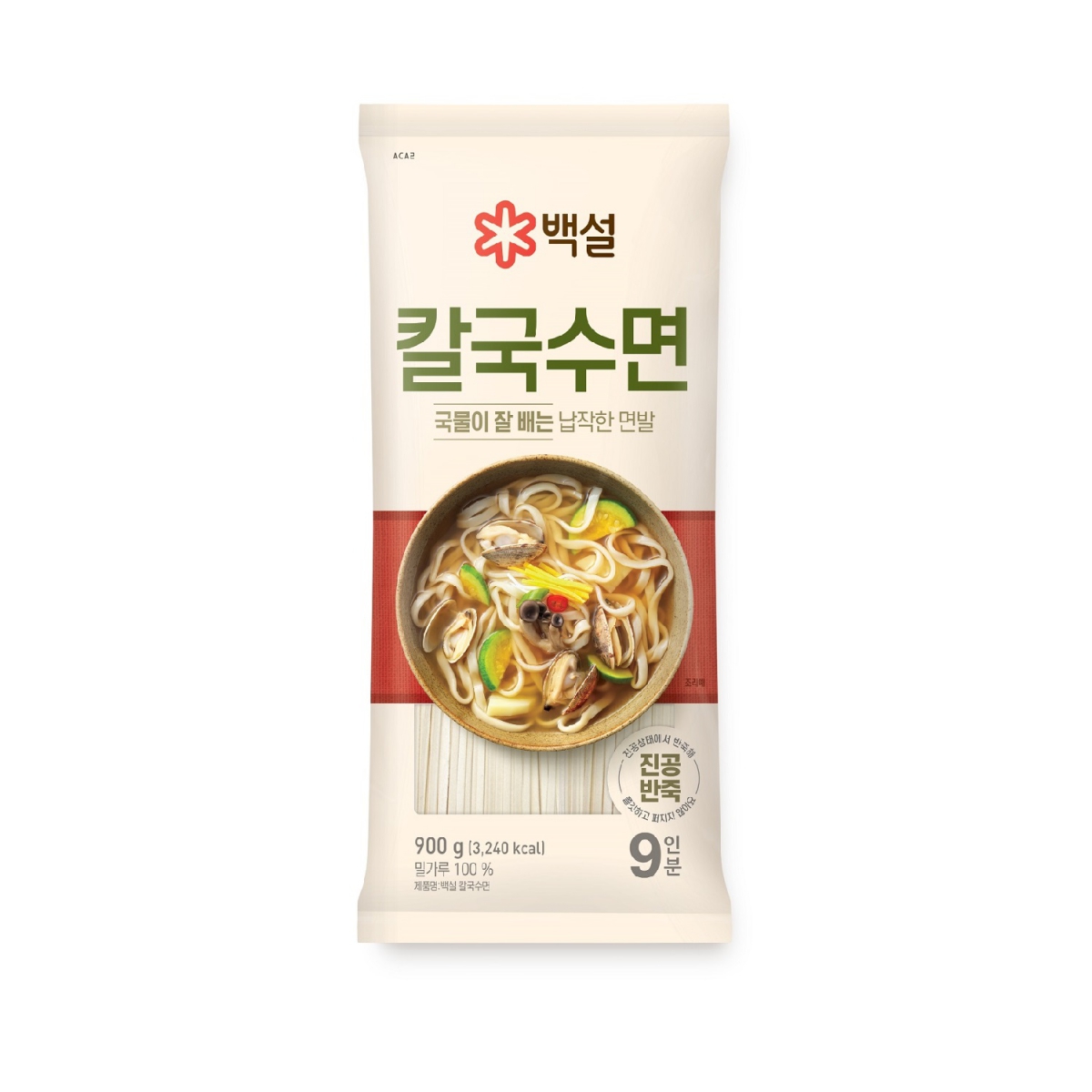 백설 칼국수면 (900G)