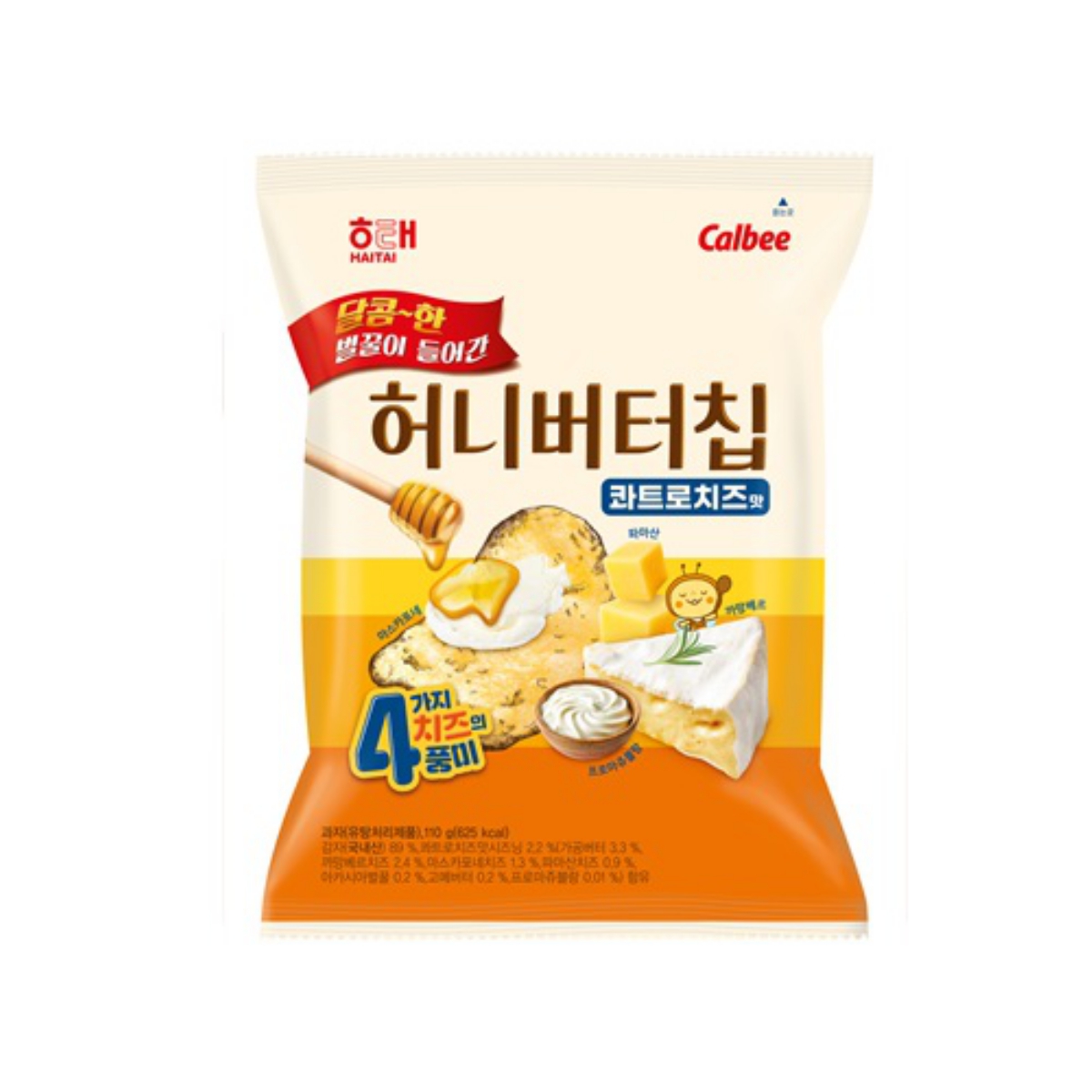 해태 허니버터칩 콰트로치즈맛 (110G)