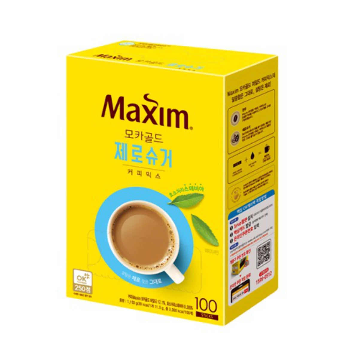 맥심 모카골드 제로슈거 커피믹스 (11.5G*100입)