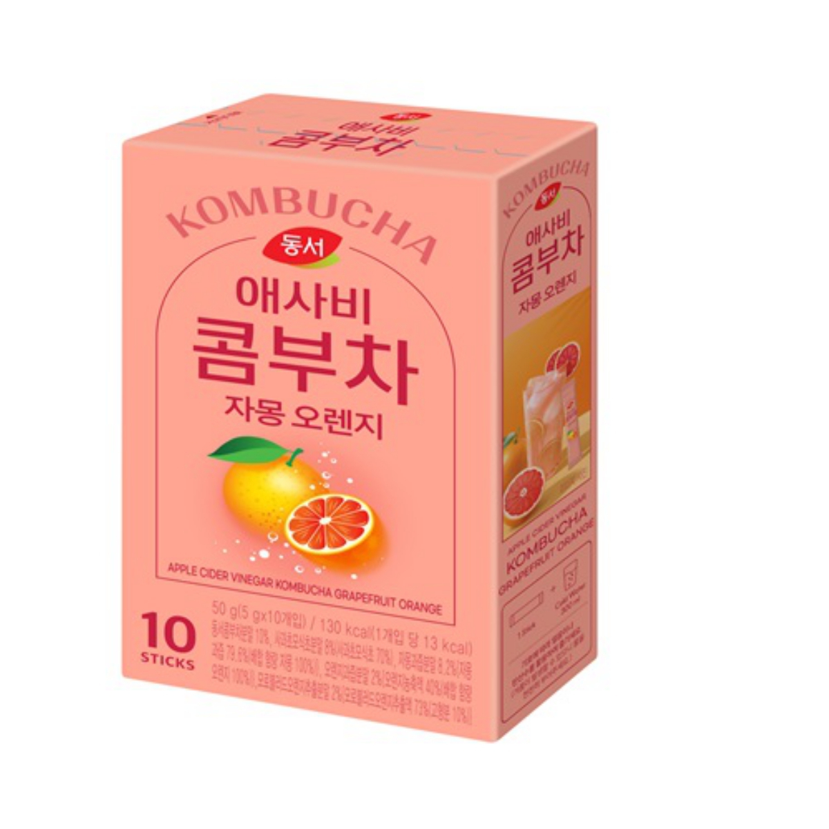 동서 애사비 콤부차 자몽 오렌지 (5G*10입)