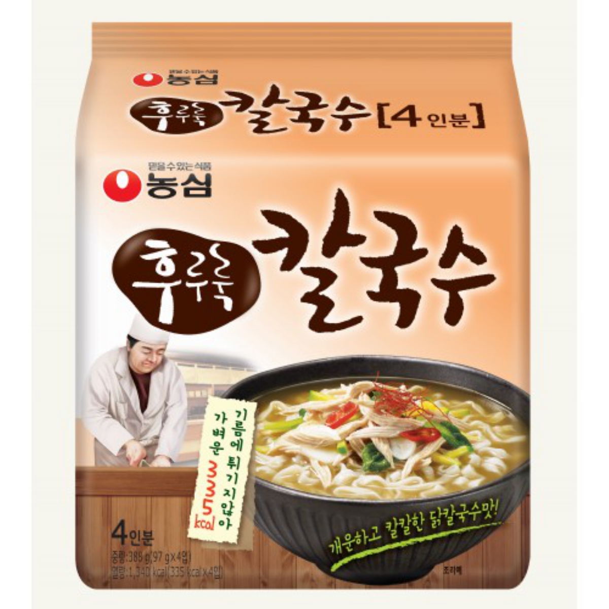 농심 후루룩칼국수 (97g*4)