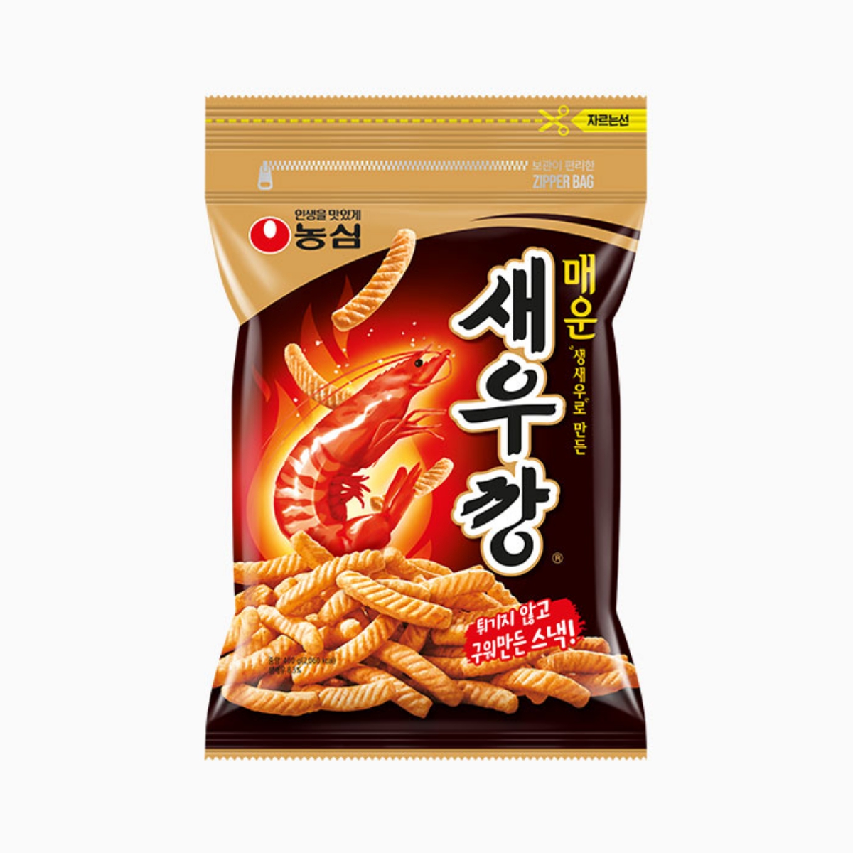 농심 매운새우깡 (400G)