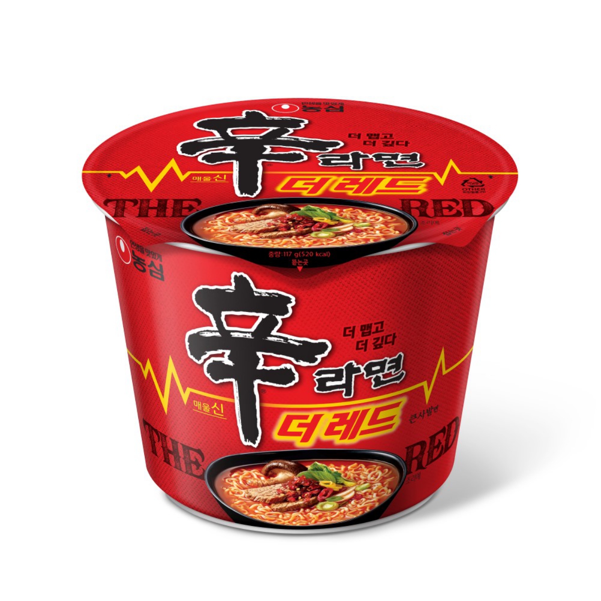 농심 신라면 더 레드 큰사발 (117G)
