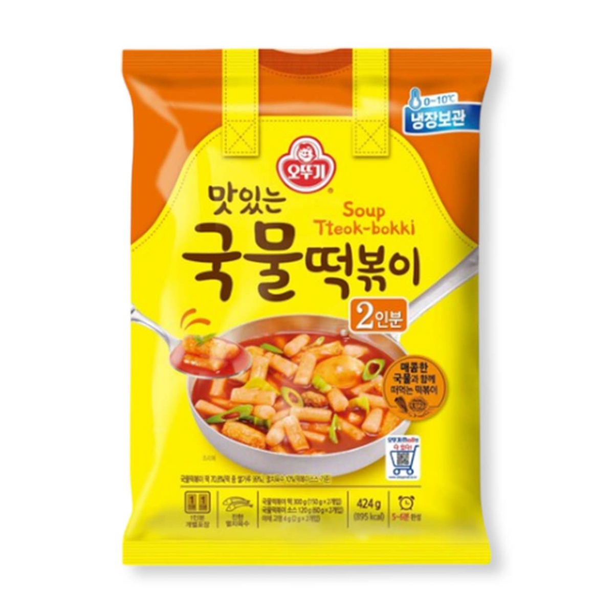 오뚜기 맛있는 국물떡볶이 (2인) (424G)