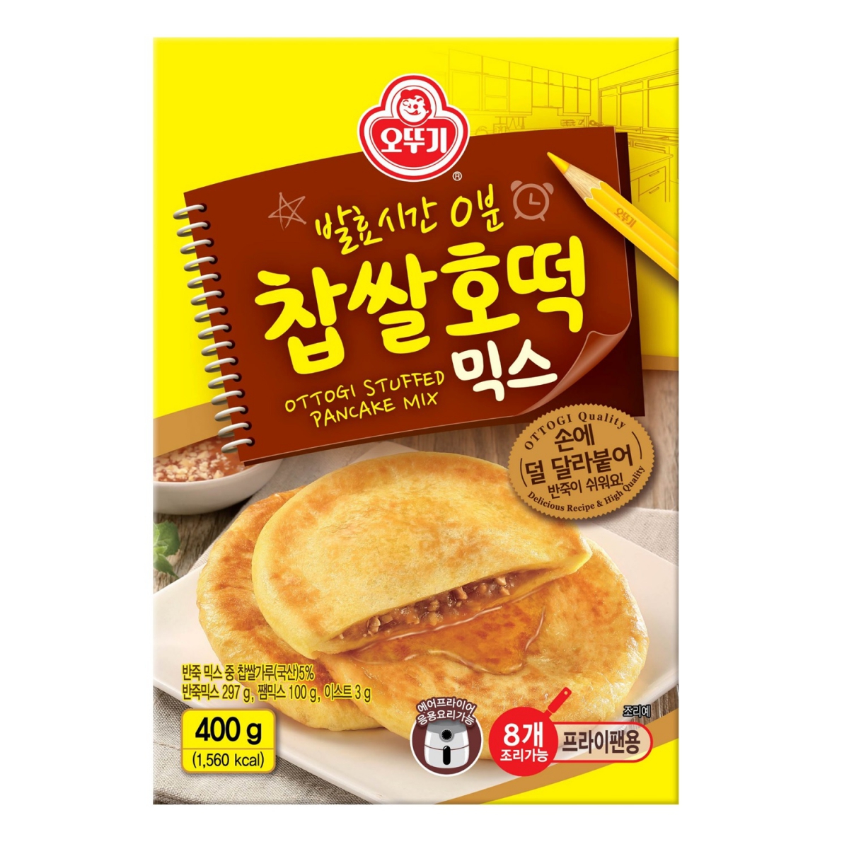 오뚜기 찹쌀호떡믹스 (400G)