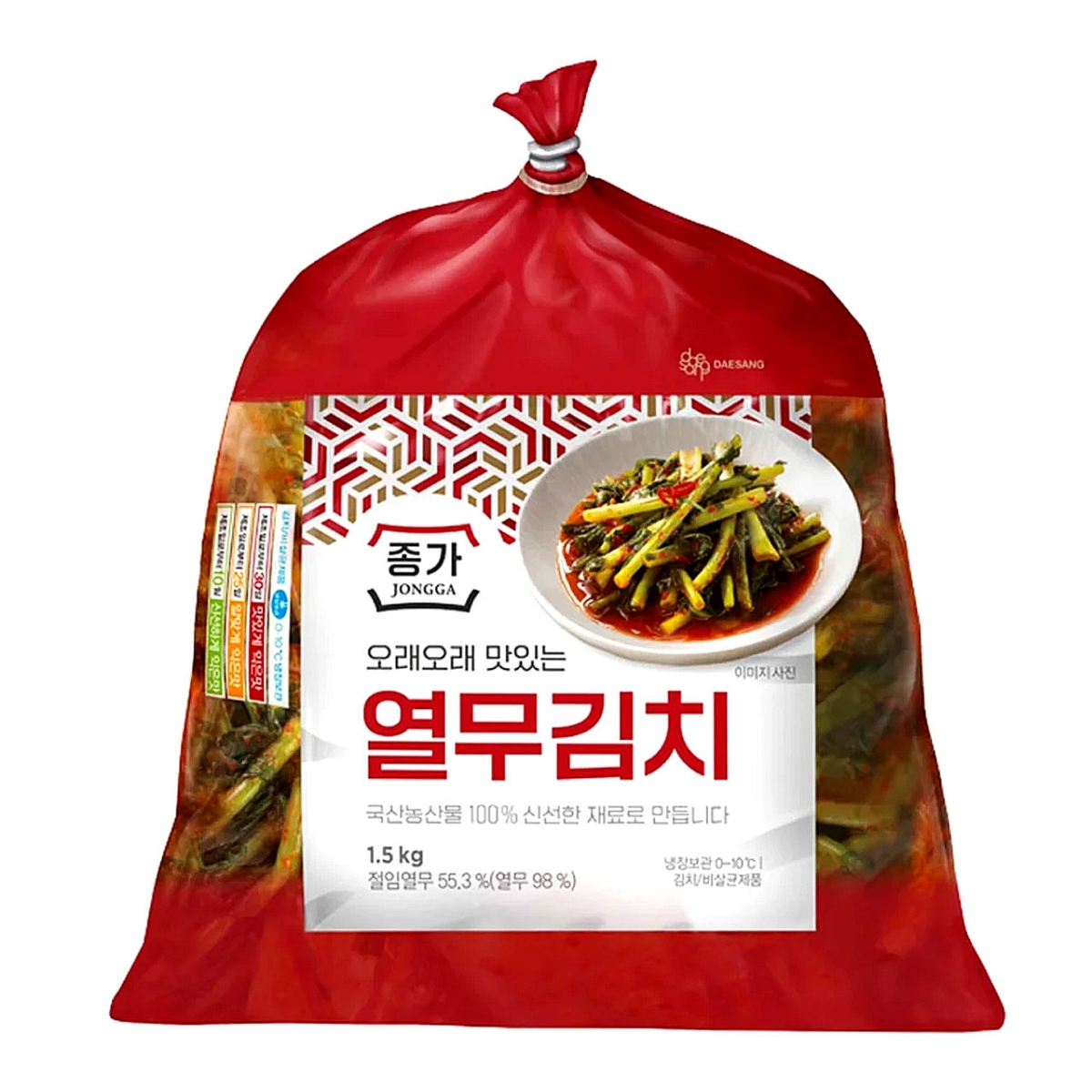 대상 종가 오래오래 맛있는 열무김치 (1.5KG)