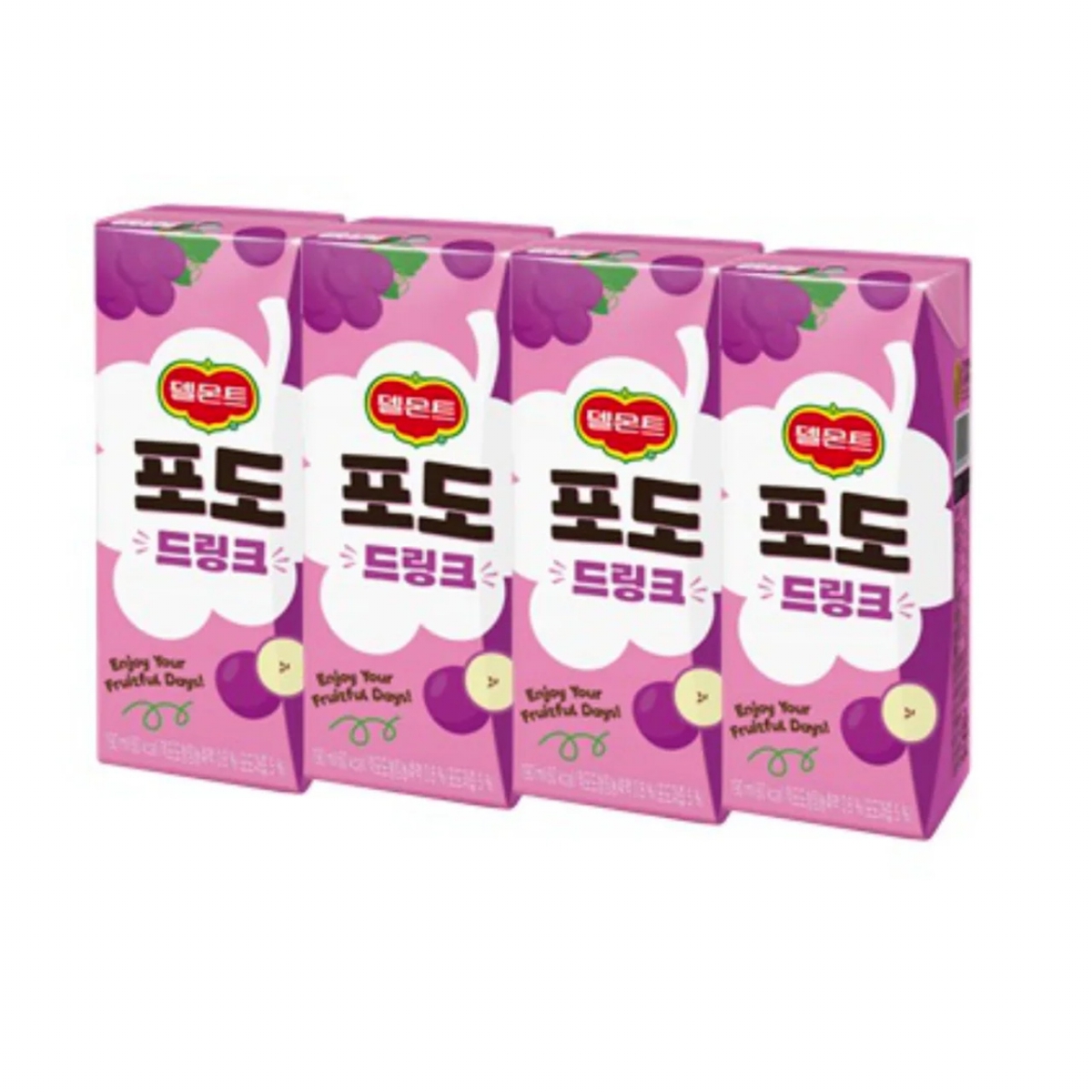 델몬트 드링크 (포도) (190ML*4입)