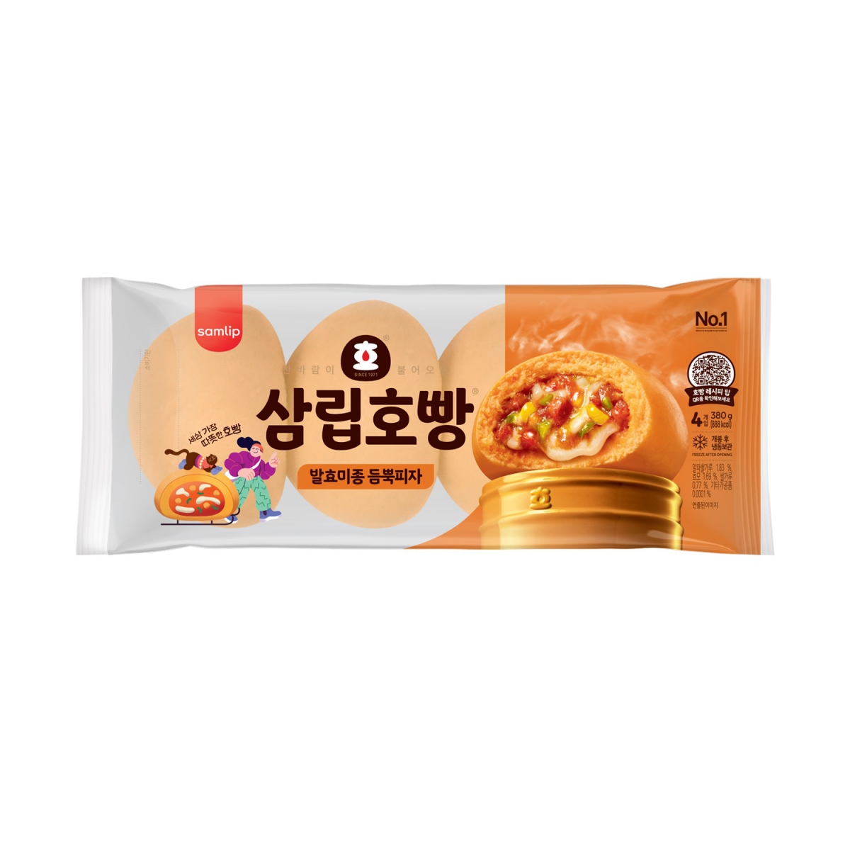 삼립 피자호빵 (95G*4입)