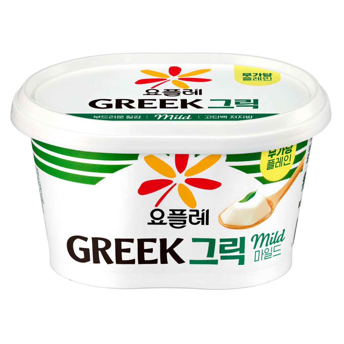빙그레 요플레 그릭 마일드 무가당 플레인 (400G)