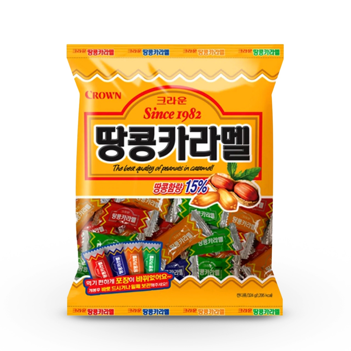 크라운 땅콩카라멜 (324G)