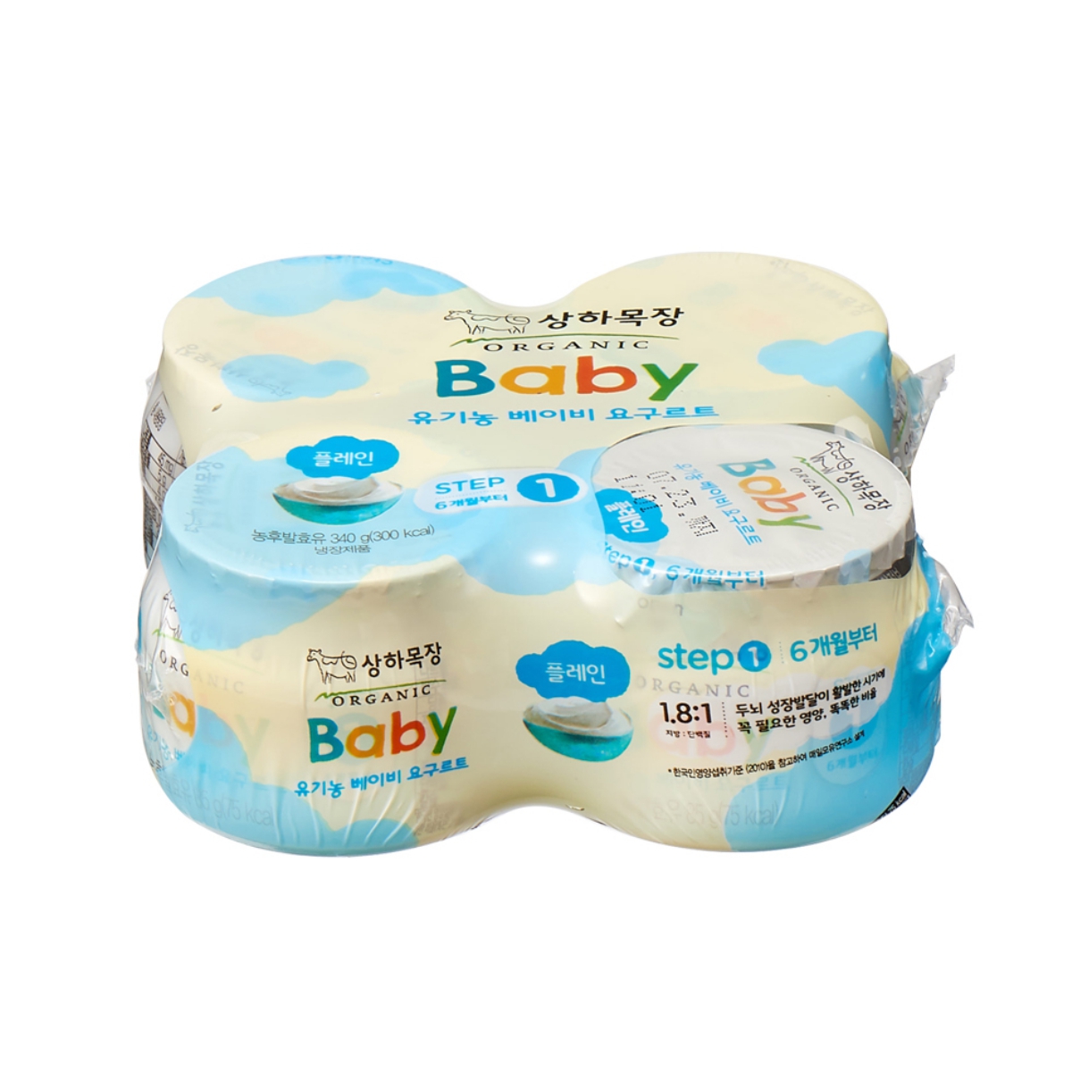 매일 상하목장 베이비 유기농 요거트 플레인 (85G*4입)