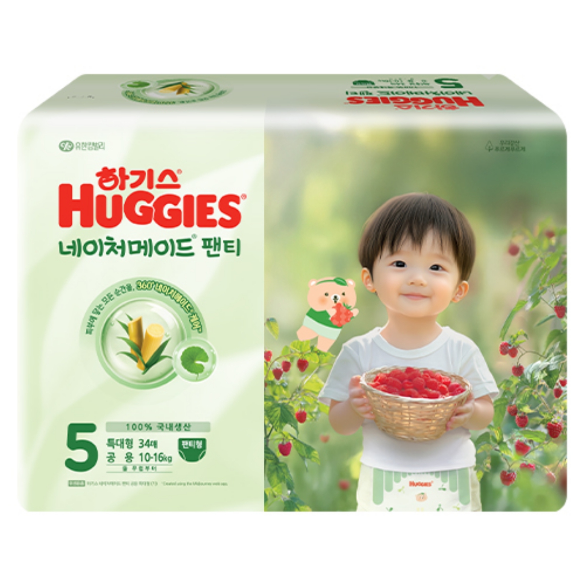 하기스 네이처메이드 팬티 5단계(특대형) (34매)