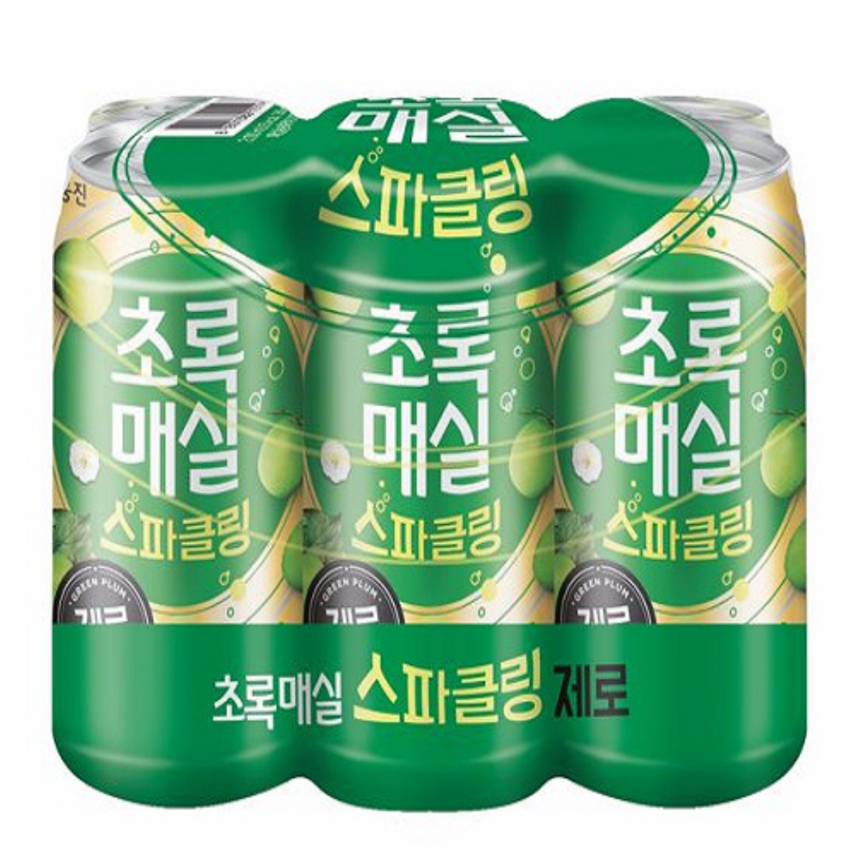 웅진 초록매실 스파클링 제로(캔) (350ML * 6.0)