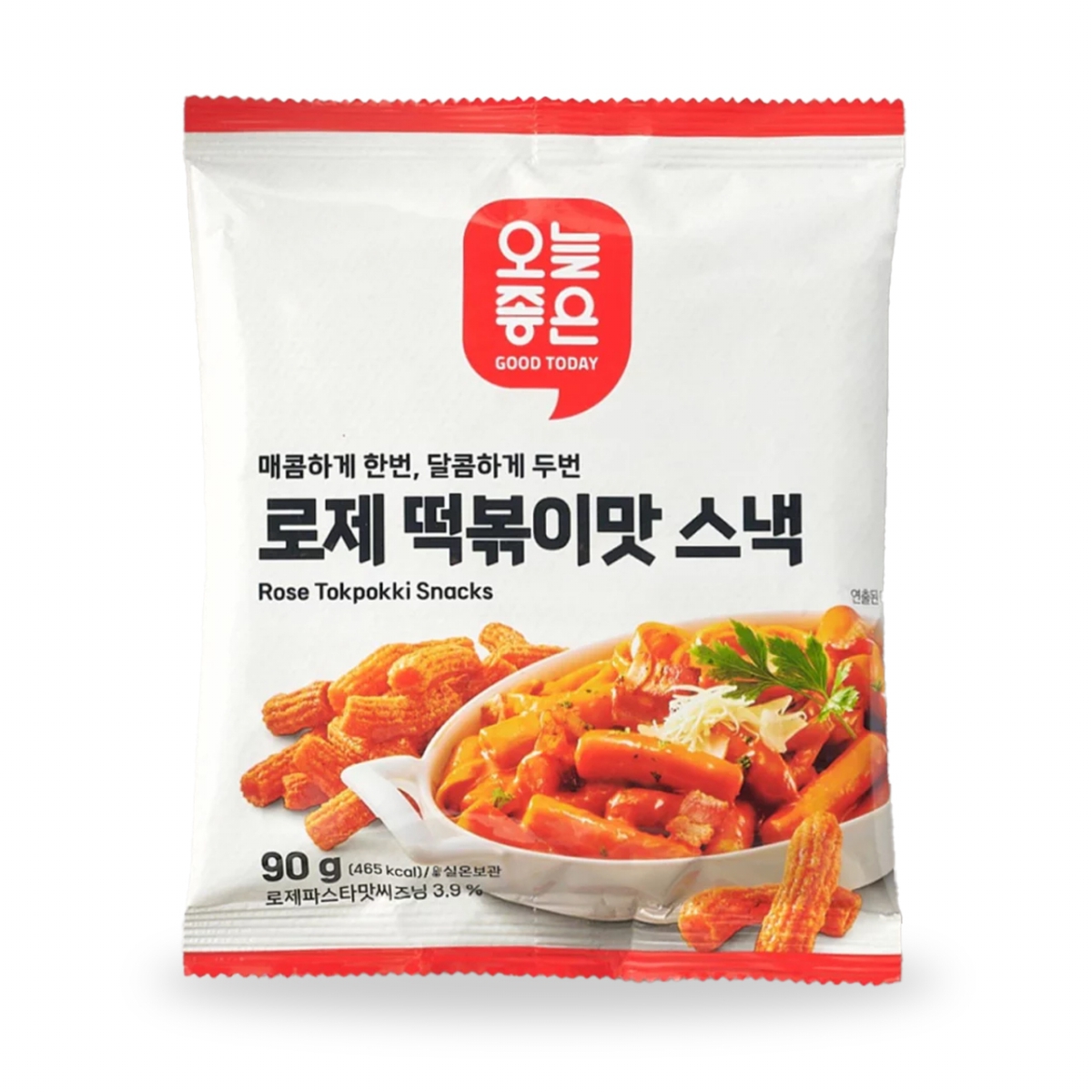 오늘좋은 로제 떡볶이맛 스낵 (90G)