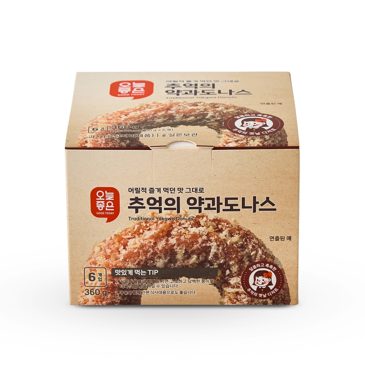 오늘좋은 추억의 약과도나스 (60G*6입)
