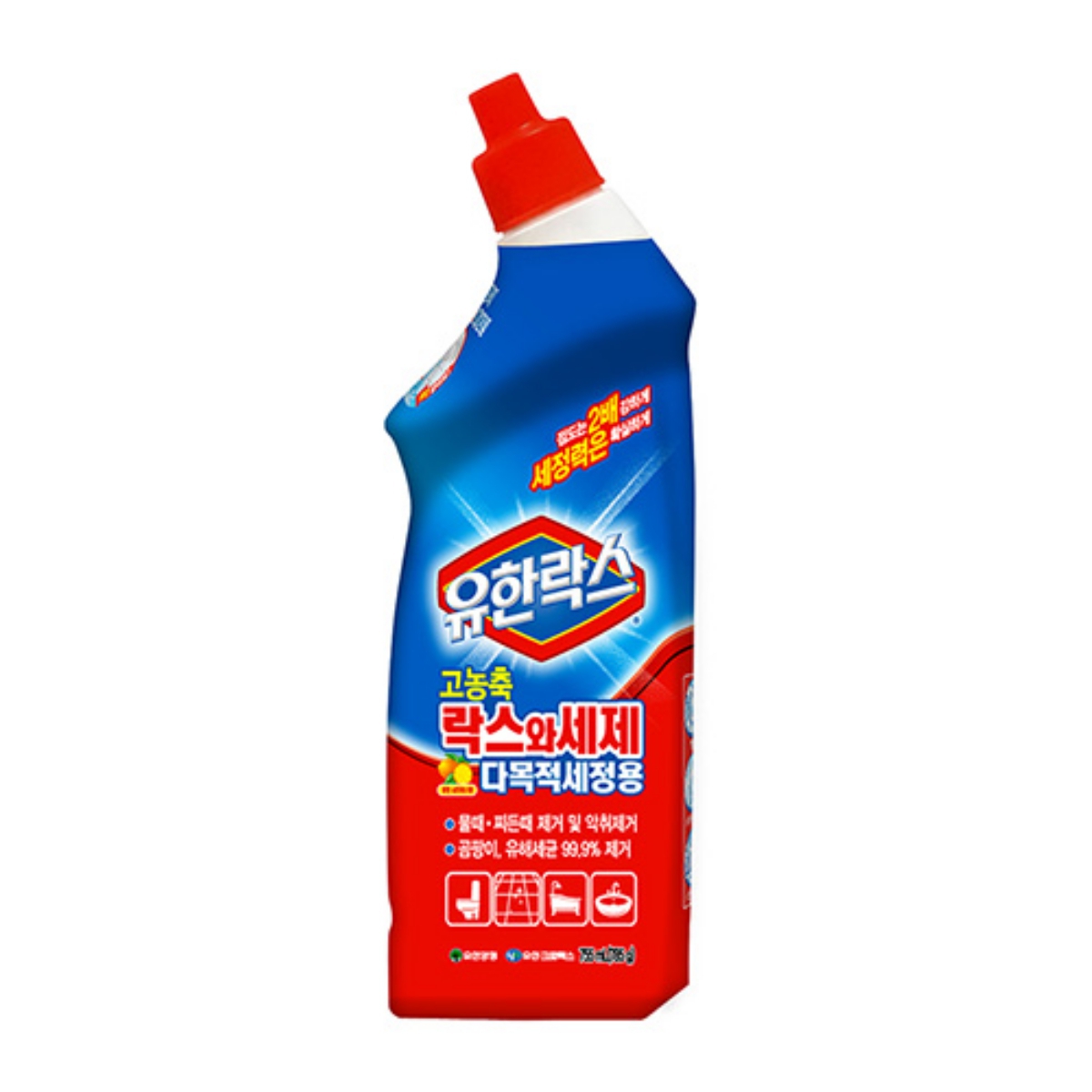 유한락스 고농축 락스와세제 다목적세정용 (755ML)
