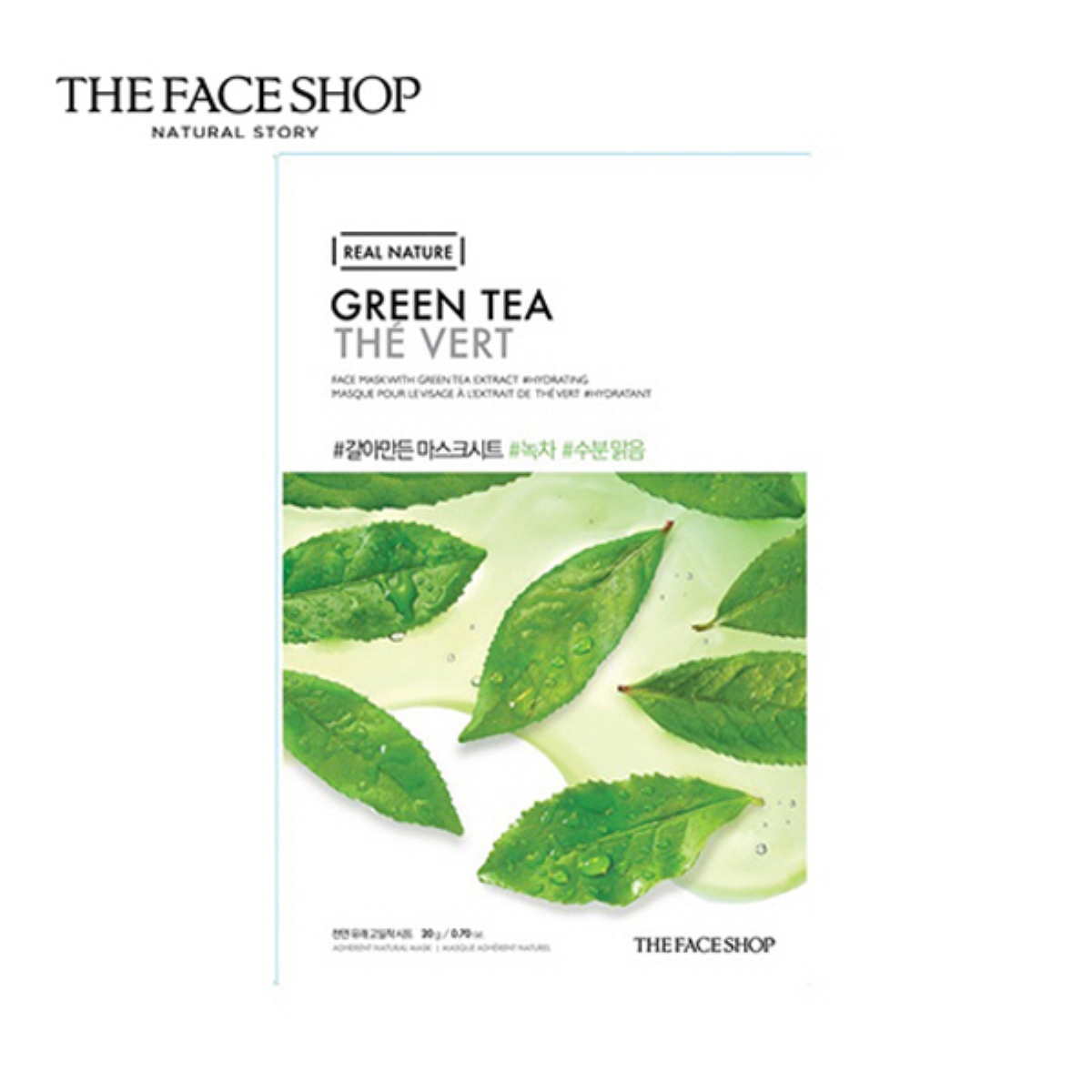 더페이스샵 G 갈아만든 녹차마스크시트 (20G)