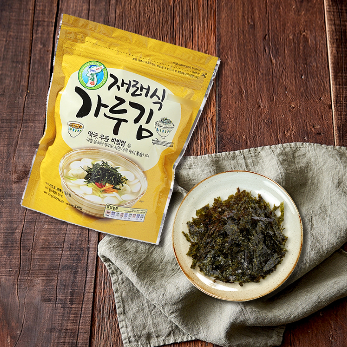 성경 재래식 가루김 (70G)