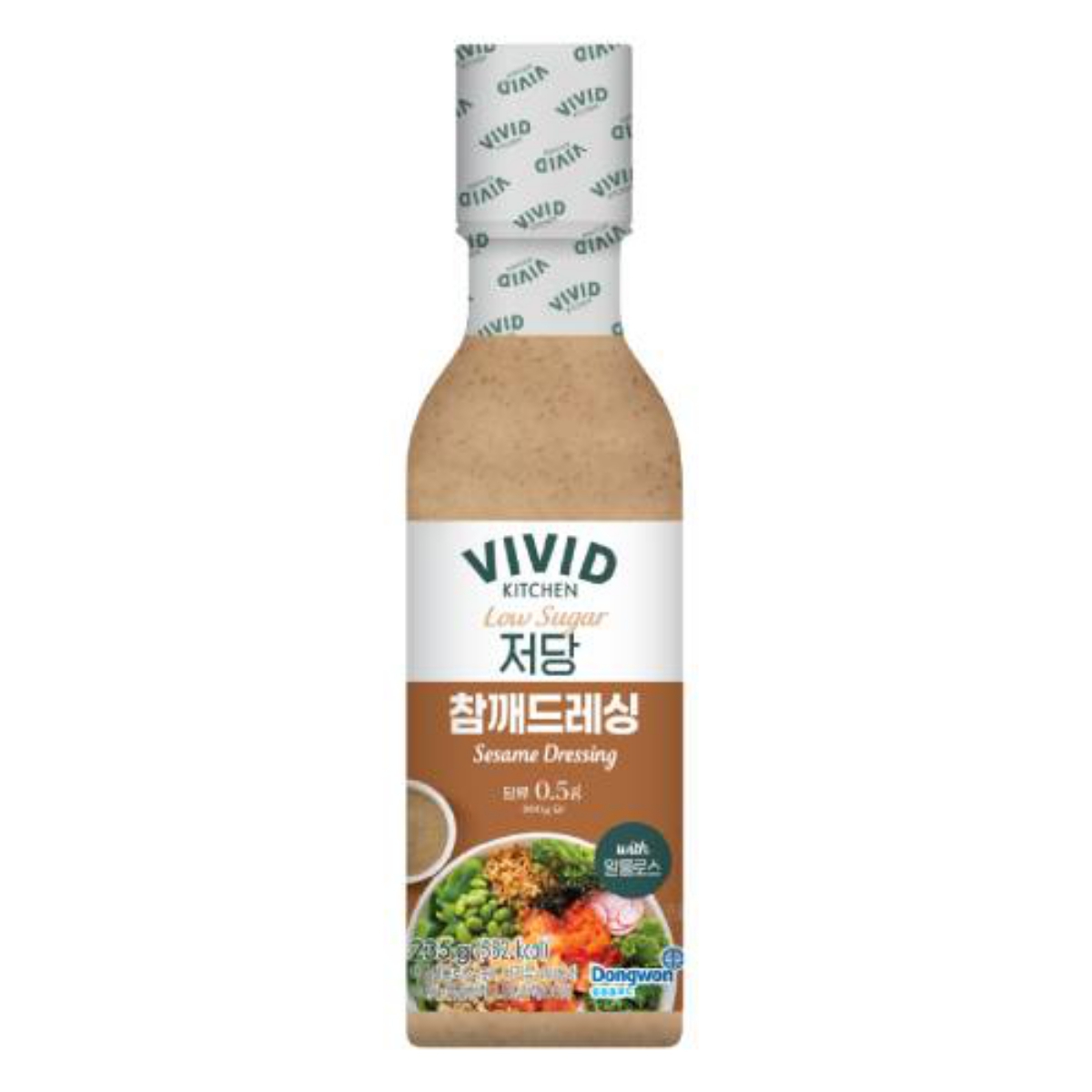 비비드키친 저당 참깨 드레싱 (235G)