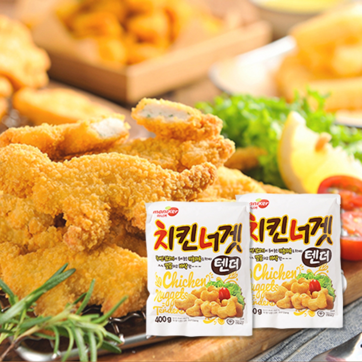 마니커 치킨너겟 (400G*2입)