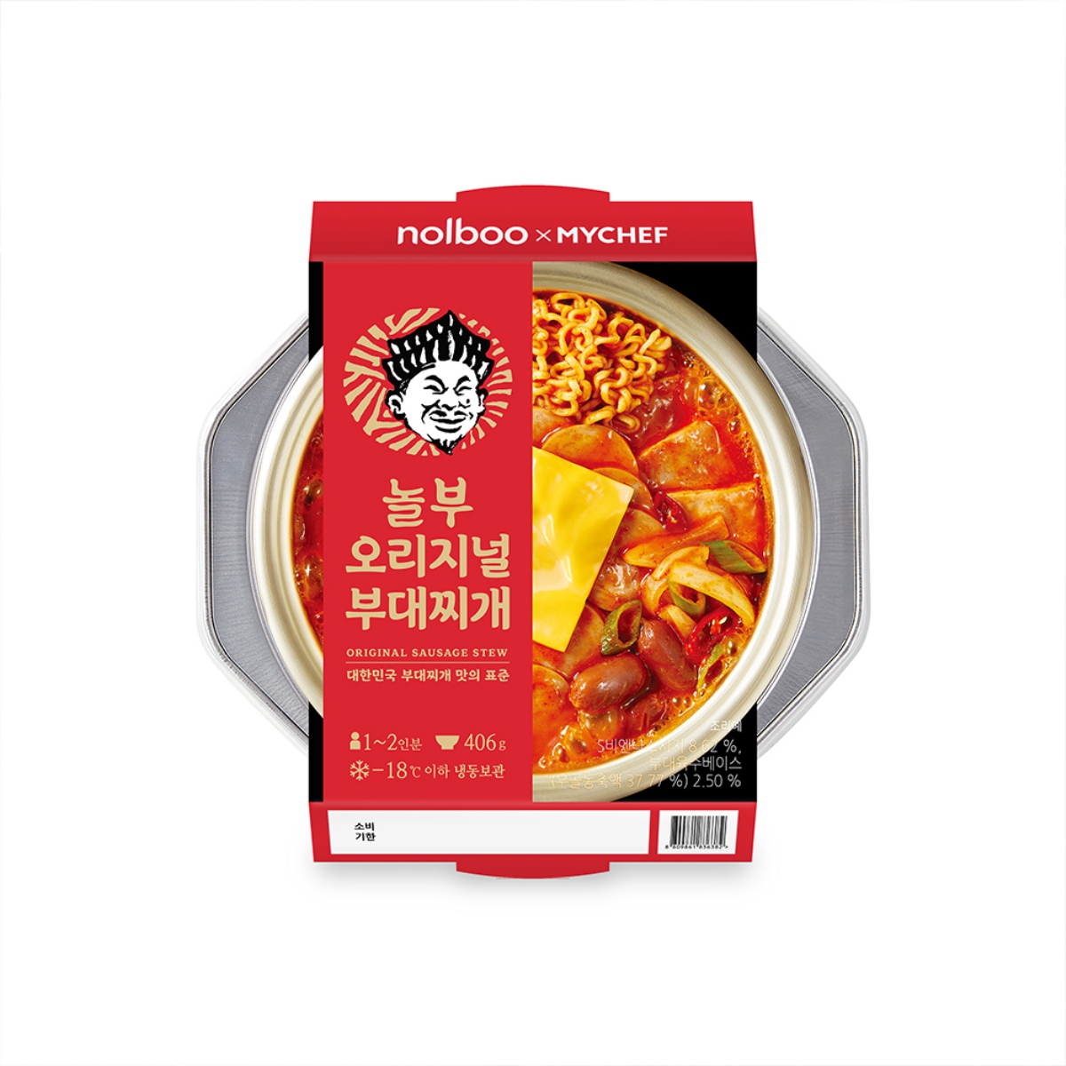 놀부 오리지널 부대찌개 (406G)