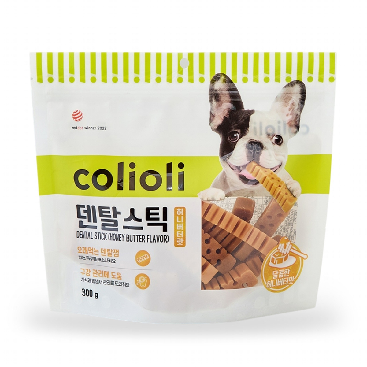 콜리올리 덴탈스틱 (허니버터) (300G)